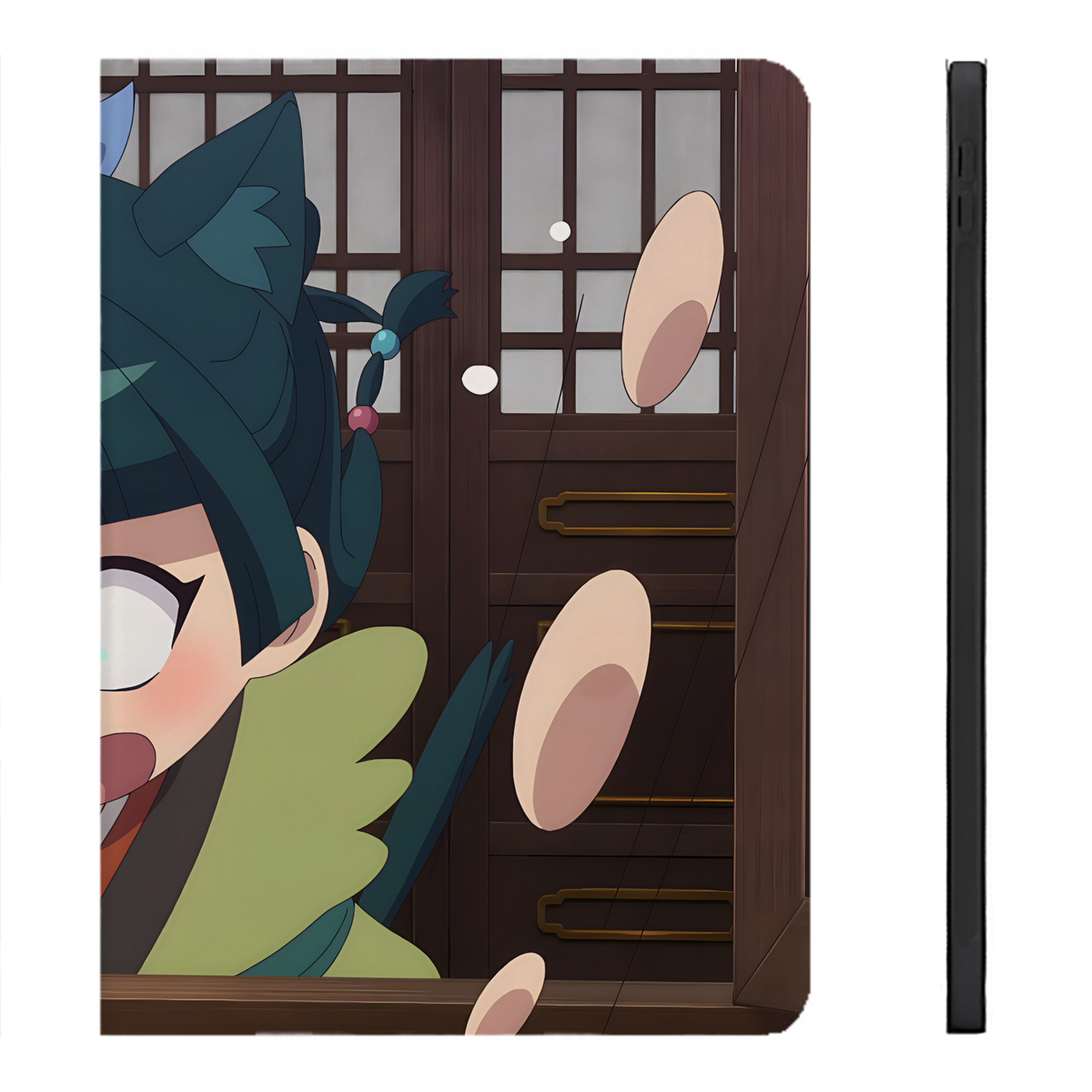 （画像用） 薬屋のひとりごと The Apothecary Diaries IPadケース ペンホルダー付き ブックスタイルデザイン